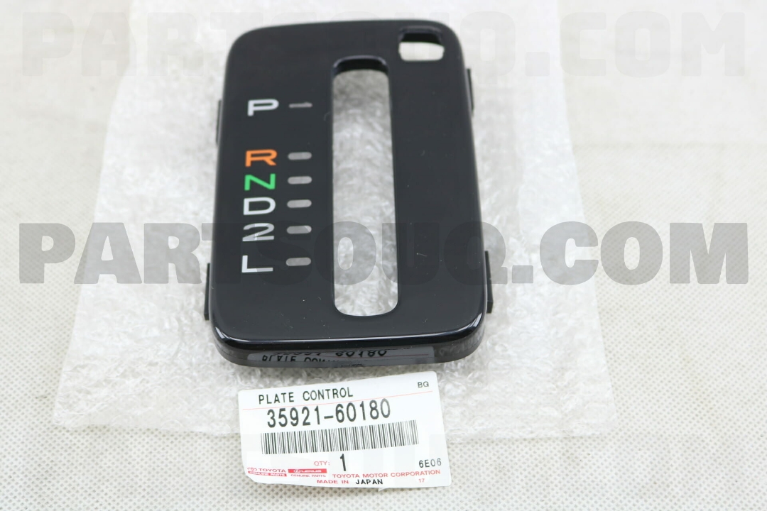 Toyota OEM PLATE, CONTROL POSITION 35921-60180 from $84.85