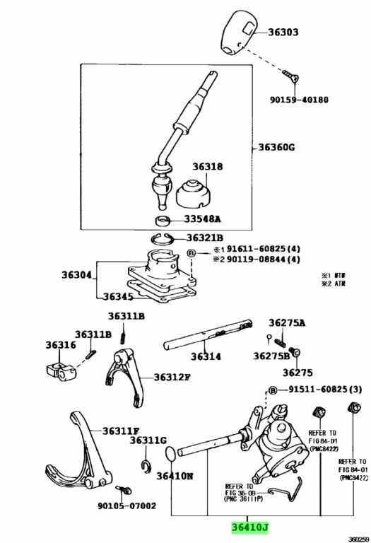 Toyota 36410-35051 part