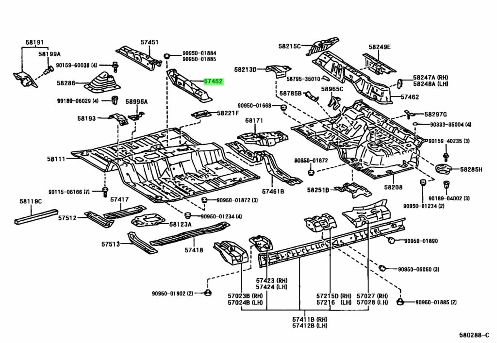 Toyota 5745235040 part