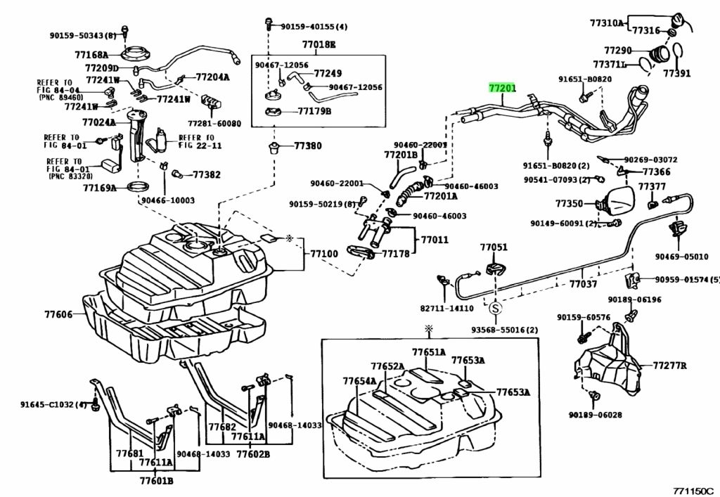 Toyota 77201-60780 part